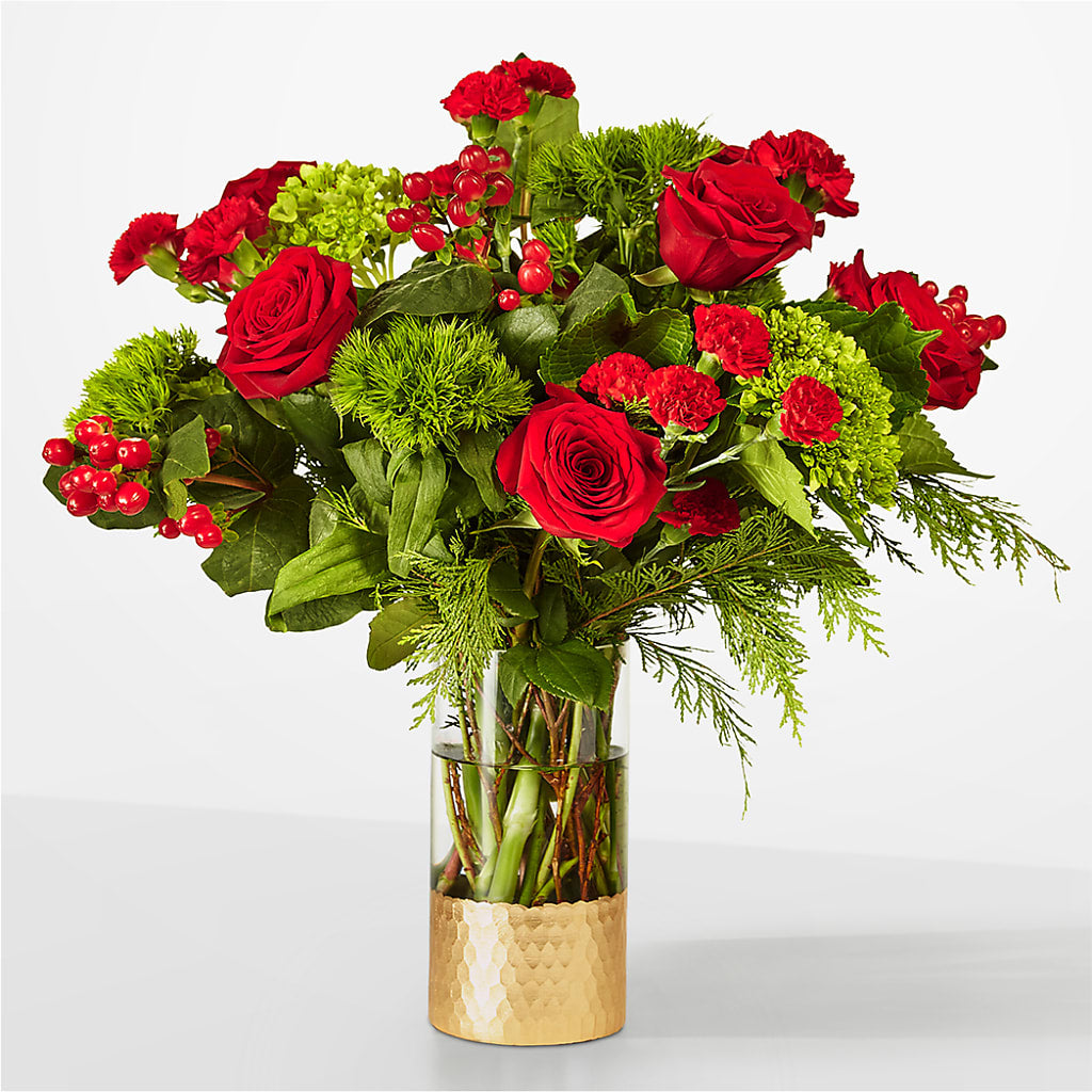 Plaid Throw Bouquet – FLEUR & CO, Spartanburg SC