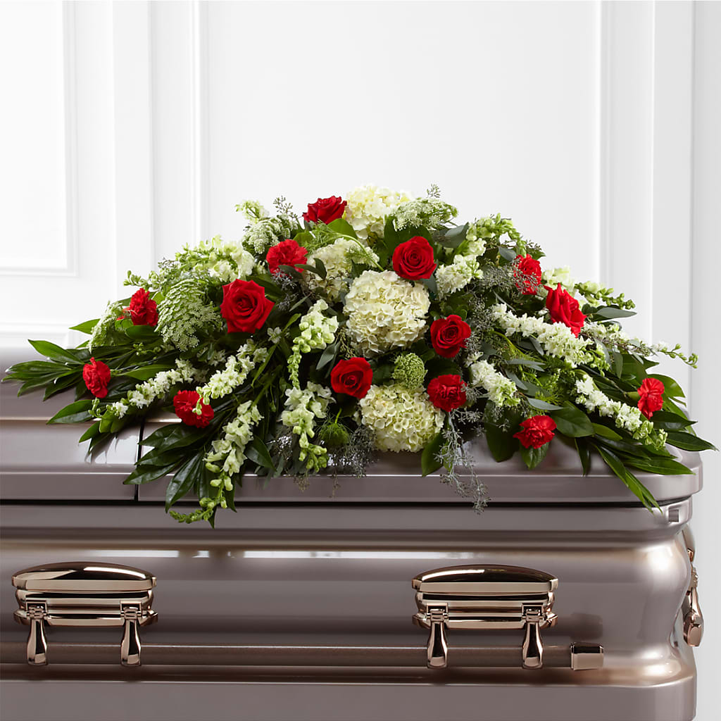 Sincerity Casket Spray – FLEUR & CO, Spartanburg SC