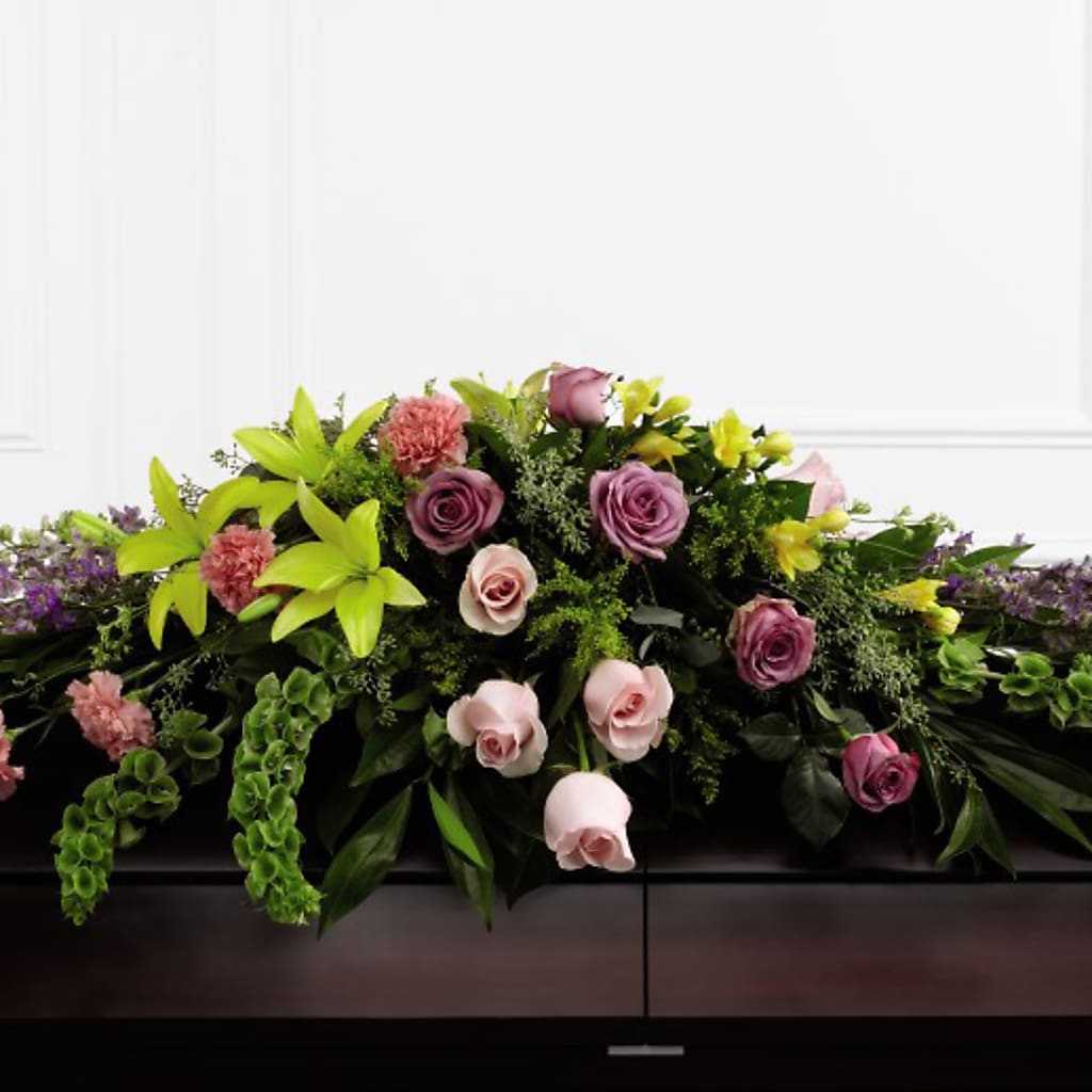 Forever Beloved Casket Spray – FLEUR & CO, Spartanburg SC