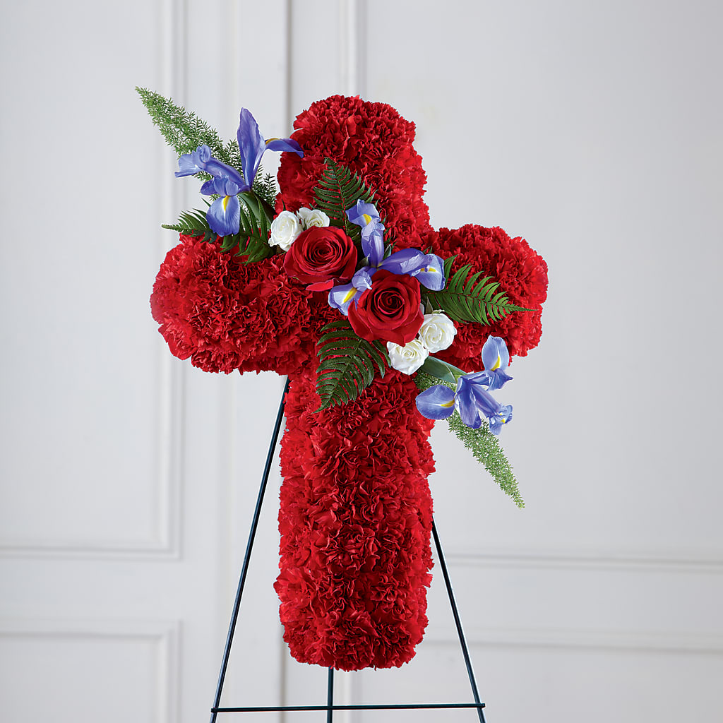 Faithful Hero Floral Cross – FLEUR & CO, Spartanburg SC