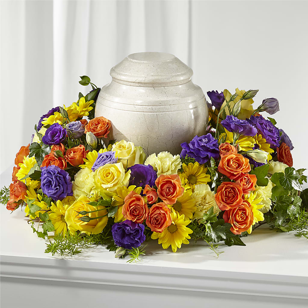Blossoms of Remembrance Cremation Adornment – FLEUR & CO, Spartanburg SC