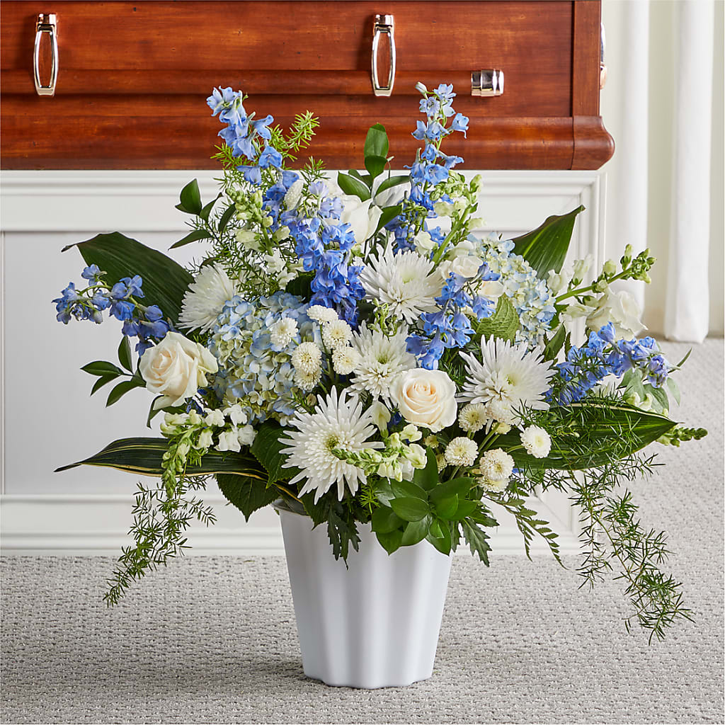 Everlasting Memories Floor Basket – FLEUR & CO, Spartanburg SC
