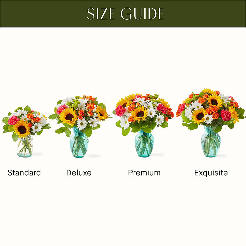 Sun-drenched Blooms Bouquet – FLEUR & CO, Spartanburg SC