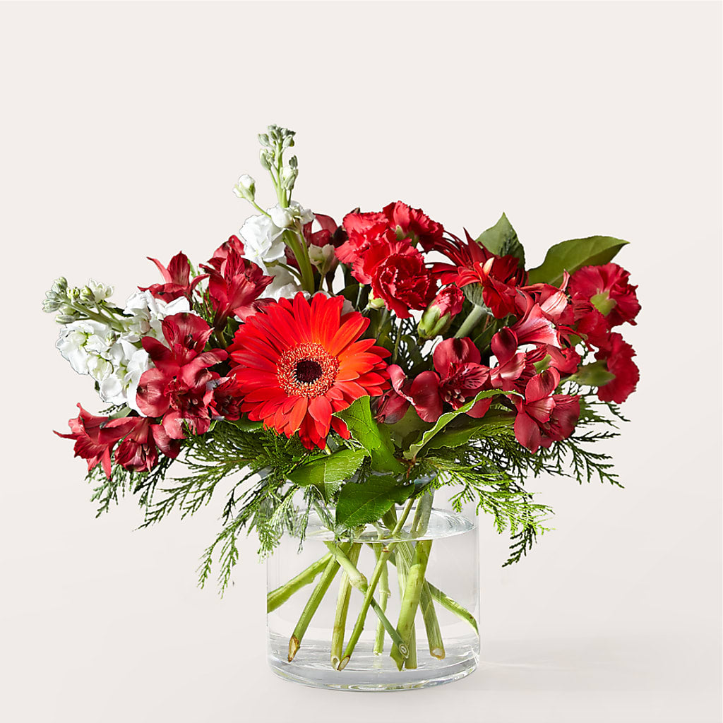 Holidaisy Bouquet – FLEUR & CO, Spartanburg SC