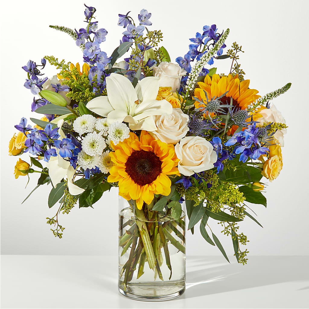 Wonderfully Sunny Bouquet – FLEUR & CO, Spartanburg SC
