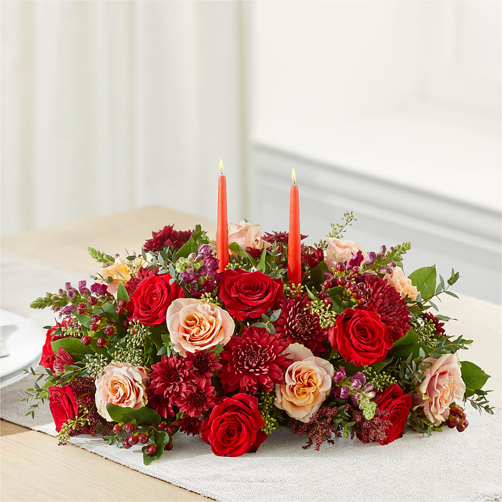 Most Thankful Centerpiece – FLEUR & CO, Spartanburg SC