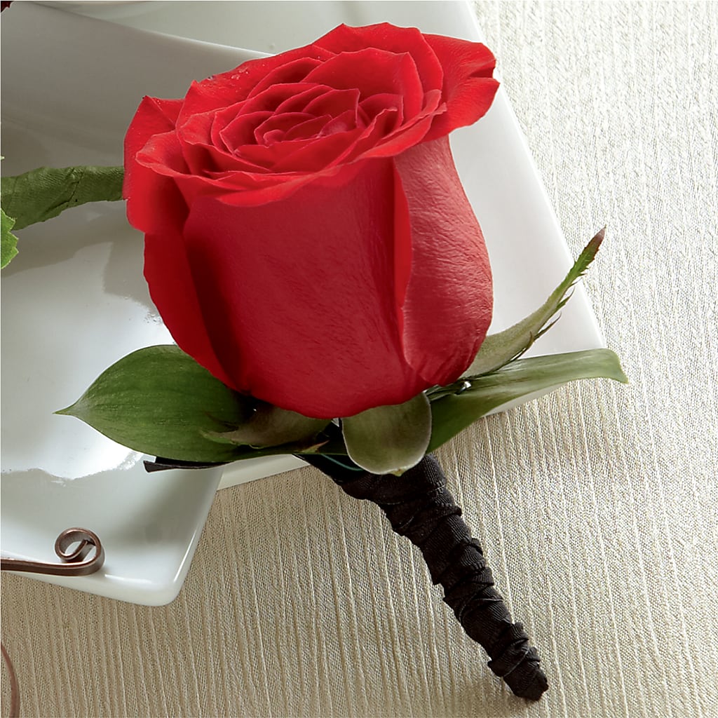 Red Rose Boutonniere – FLEUR & CO, Spartanburg SC