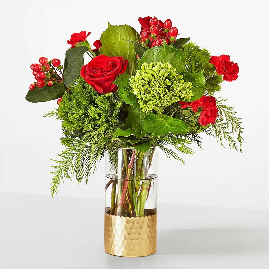 Plaid Throw Bouquet – FLEUR & CO, Spartanburg SC