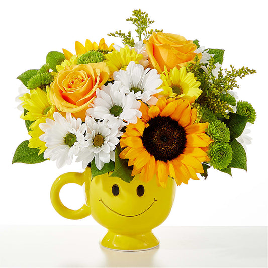 Be Happy Bouquet – FLEUR & CO, Spartanburg SC