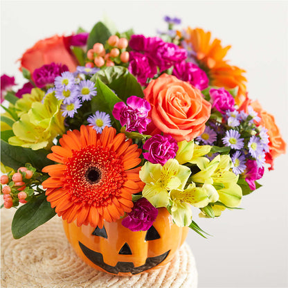 Tricks & Treats Pumpkin – FLEUR & CO, Spartanburg SC
