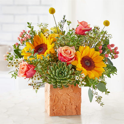 Sunflower Season Bouquet – FLEUR & CO, Spartanburg SC