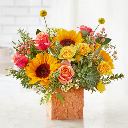 Sunflower Season Bouquet – FLEUR & CO, Spartanburg SC
