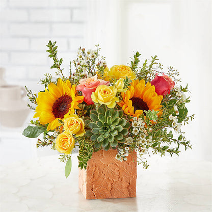 Sunflower Season Bouquet – FLEUR & CO, Spartanburg SC