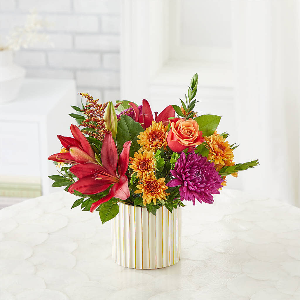Burgundy Landscape Bouquet – FLEUR & CO, Spartanburg SC