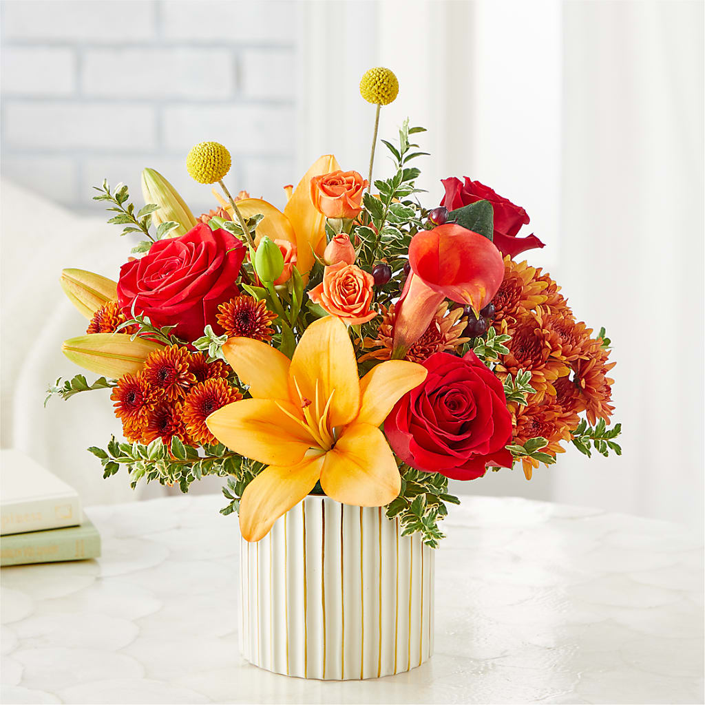 Scarlet Skies Bouquet – FLEUR & CO, Spartanburg SC
