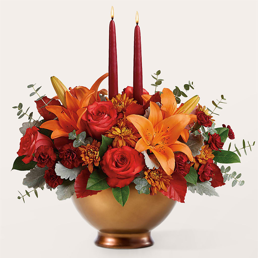 Fruits of Fall Centerpiece – FLEUR & CO, Spartanburg SC
