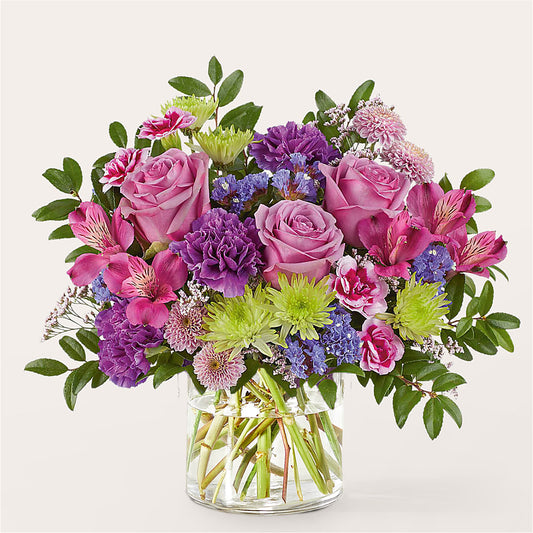 Glass Half Full Bouquet – FLEUR & CO, Spartanburg SC