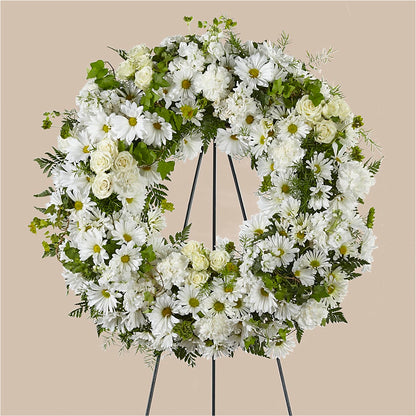 Faithful Wishes Wreath – FLEUR & CO, Spartanburg SC
