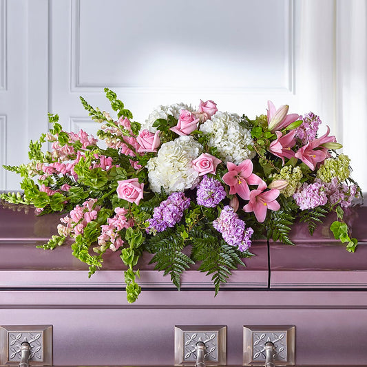 Life's Gratitude Casket Spray – FLEUR & CO, Spartanburg SC