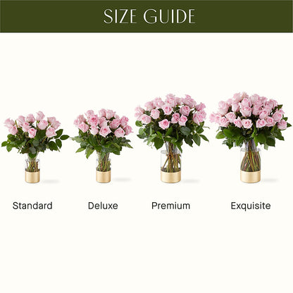 Picture Perfect Pink Rose Bouquet – FLEUR & CO, Spartanburg SC