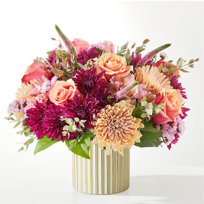 Berry Cobbler Bouquet with Ivory Vase – FLEUR & CO, Spartanburg SC