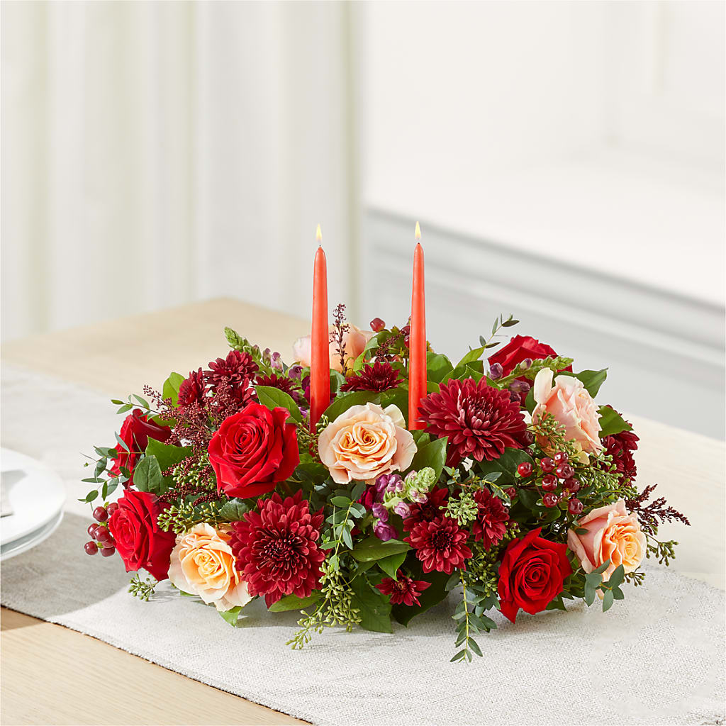 Most Thankful Centerpiece – FLEUR & CO, Spartanburg SC