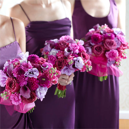 Bridesmaid's Garden Bouquet – FLEUR & CO, Spartanburg SC